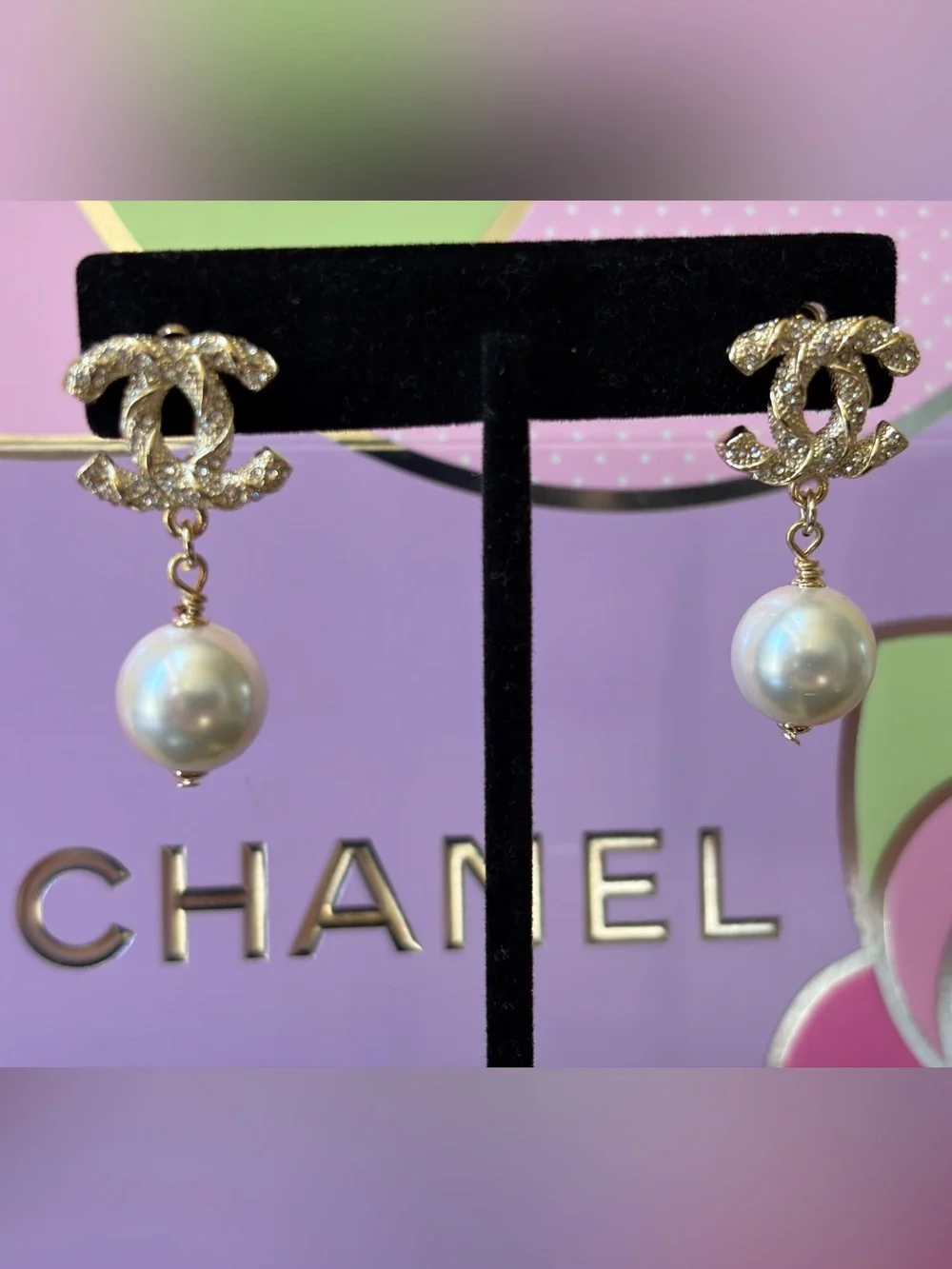 Chanel Gold tone Earrings - Picture 11 of 13